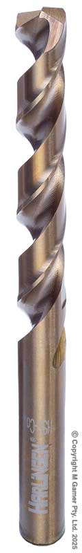 7mm Straight Shank Twist Drill - HSS-Co5%